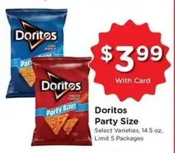 Kroger Doritos Party Size offer
