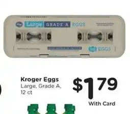 Kroger Kroger Eggs offer