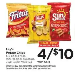 Kroger Lay's Potato Chips offer