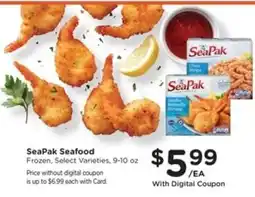 Kroger SeaPak Seafood offer