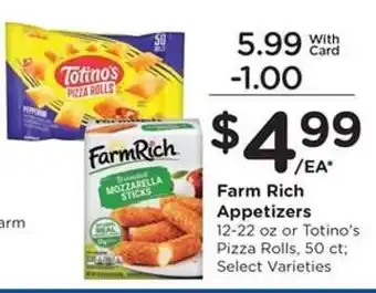 Kroger Farm Rich Appetizers offer