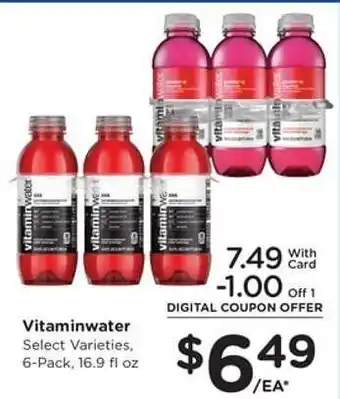 Kroger Vitaminwater offer
