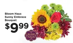 Kroger Bloom Haus Sunny Embrace Bouquet offer