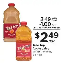 Kroger Tree Top Apple Juice offer