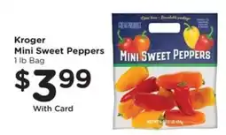 Kroger Kroger Mini Sweet Peppers offer