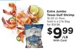 Kroger Extra Jumbo Texas Gulf Shrimp offer