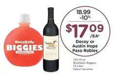 Kroger Decoy or Austin Hope Paso Robles offer