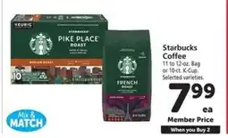 Safeway Starbucks Coffee offer