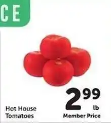 Safeway Hot House Tomatoes offer