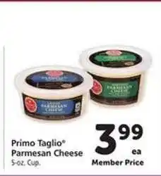 Safeway Primo Taglio Parmesan Cheese offer
