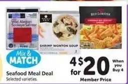 Safeway Seafood Meal Deal offer