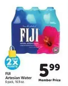 Safeway FIJI Artesian Water offer