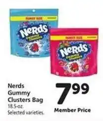 Safeway Nerds Gummy Clusters Bag offer