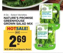 Food Lion Nature's Promise Greenhouse Grown Salad Mix offer