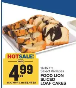 Food Lion Food Lion Sliced Loaf Cakes offer