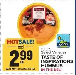 Food Lion Taste of Inspirations Hummus offer