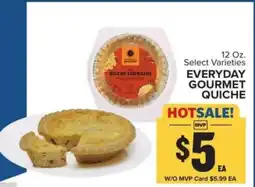Food Lion Everyday Gourmet Quiche offer