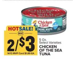 Food Lion Chicken of the Sea Tuna offer