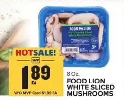 Food Lion Food Lion White Sliced Mushrooms offer