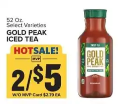 Food Lion Gold Peak Iced Tea offer