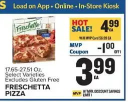 Food Lion Freschetta Pizza offer