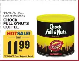 Food Lion Chock Full o'Nuts Coffee offer