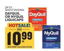 Food Lion DayQuil or NyQuil Liquicaps offer