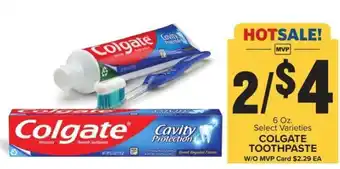 Food Lion Colgate Toothpaste offer