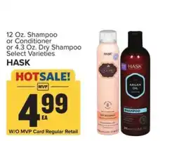Food Lion Hask Shampoo or Conditioner offer