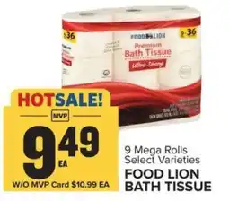 Food Lion FOOD LION BATH TISSUE offer