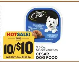 Food Lion Cesar Dog Food offer