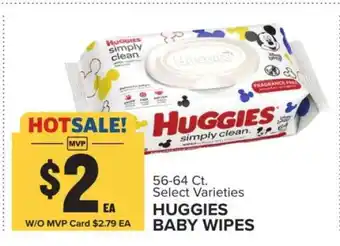 Food Lion Huggies Baby Wipes offer