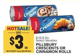 Food Lion Pillsbury Crescents or Cinnamon Rolls offer