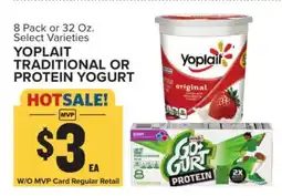 Food Lion Yoplait traditional or protein yogurt offer