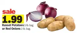 Meijer Russet Potatoes or Red Onions offer