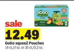 Meijer GoGo SqueeZ Pouches offer