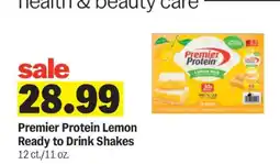 Meijer Premier Protein Lemon Ready to Drink Shakes offer