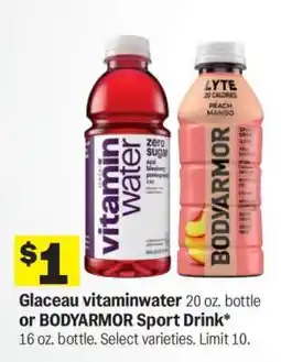 Meijer Glaceau vitaminwater or BODYARMOR Sport Drink offer