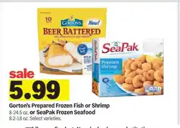 Meijer Gorton's Prepared Frozen Fish or Shrimp offer