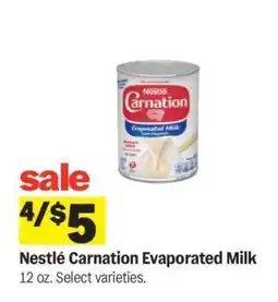 Meijer Nestlé Carnation Evaporated Milk offer