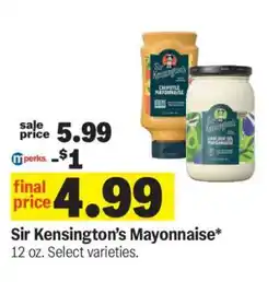 Meijer Sir Kensington's Mayonnaise offer