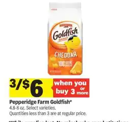 Meijer Pepperidge Farm Goldfish offer
