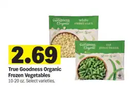 Meijer True Goodness Organic Frozen Vegetables offer