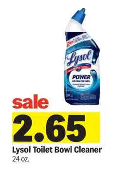 Meijer Lysol Toilet Bowl Cleaner offer
