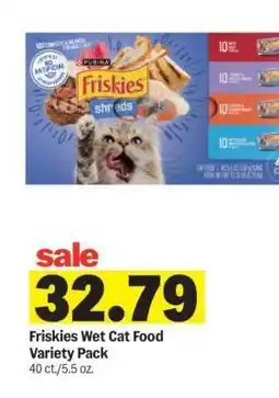 Meijer Friskies Wet Cat Food Variety Pack offer