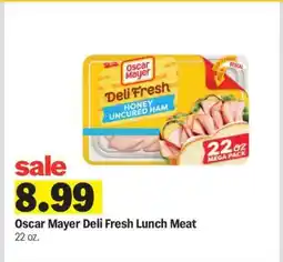 Meijer Oscar Mayer Deli Fresh Lunch Meat offer