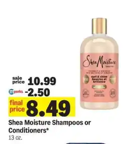 Meijer Shea Moisture Shampoos or Conditioners offer
