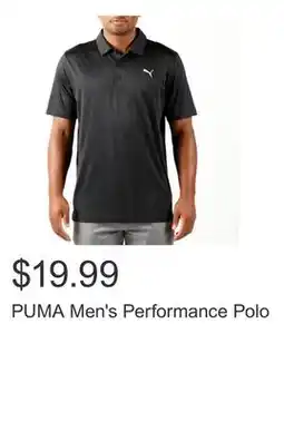 Costco PUMA Men's Performance Polo offer