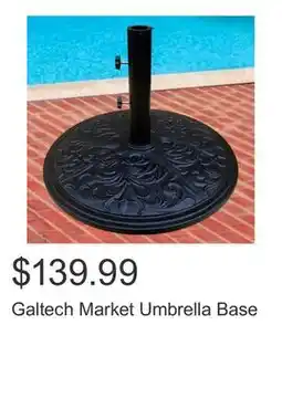 Costco Galtech Market Umbrella Base offer