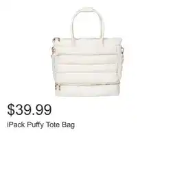 Costco iPack Puffy Tote Bag offer